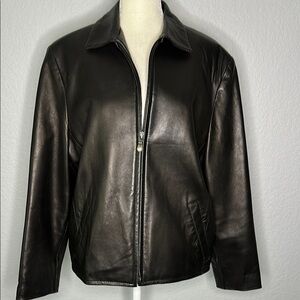 Remy Women’s Black Buttery Soft Leather Jacket Medium